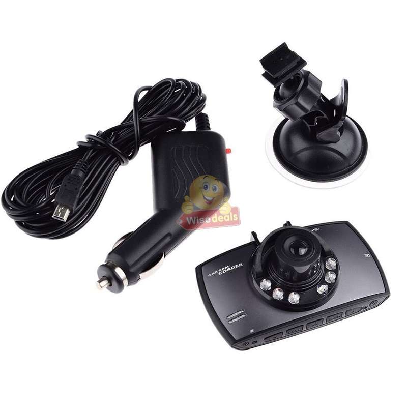 Car Dash Cam full HD with G-Sensor Motion Detection Loop-Cycle Recording