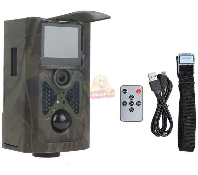 Waterproof Outdoor Trail Hunting Camera Night Vision 24MP 1080P