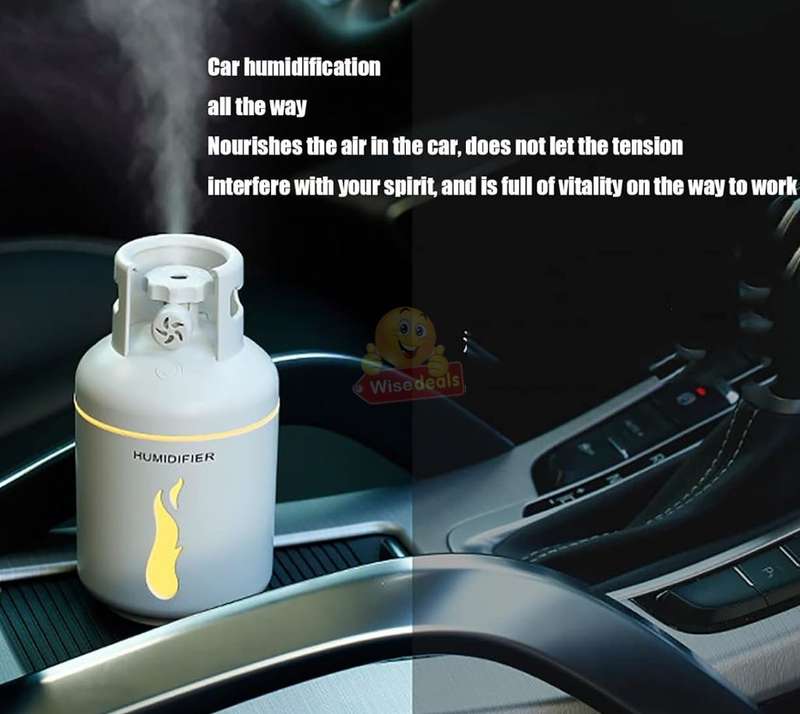 Gas Tank Shape Humidifier Light and Fan