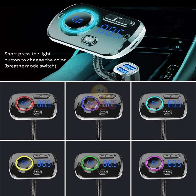 Car FM Bluetooth Transmitter