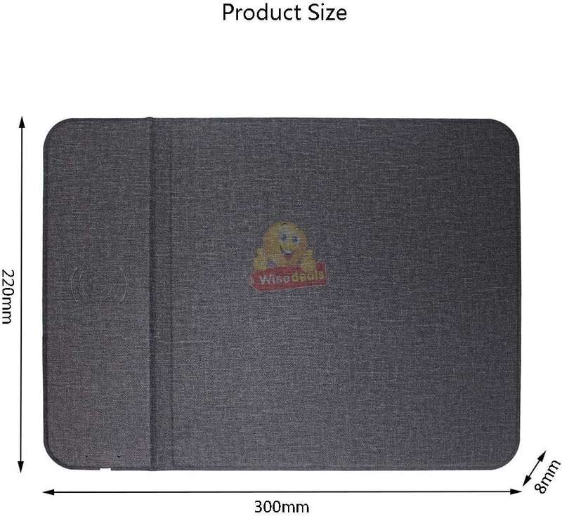 Fast Qi Wireless Charging Mouse Pad