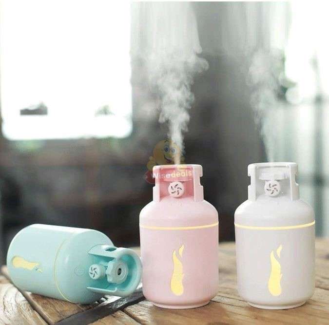 Gas Tank Shape Humidifier Light and Fan