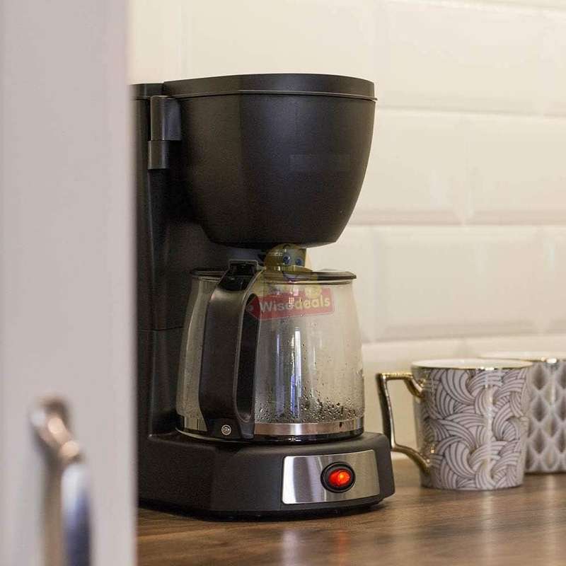10 Cup Electric Drip Coffee Maker with Water Level Indicator and Auto Shut Off