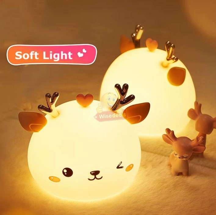 Silicone Soft Touch Bunny Night light Lamp