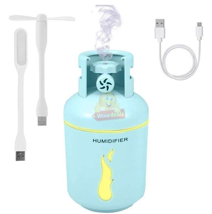Gas Tank Shape Humidifier Light and Fan