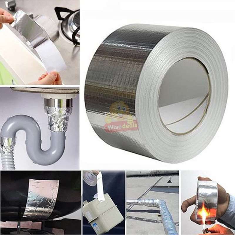 Super Strong Waterproof and Heat-Resistant Sealant Tape Covered with Aluminium Foil