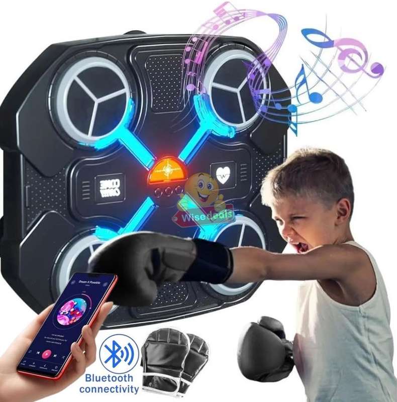Bluetooth 3 Speed Music Boxing Relaxing Exercise Wall Mounted Speaker