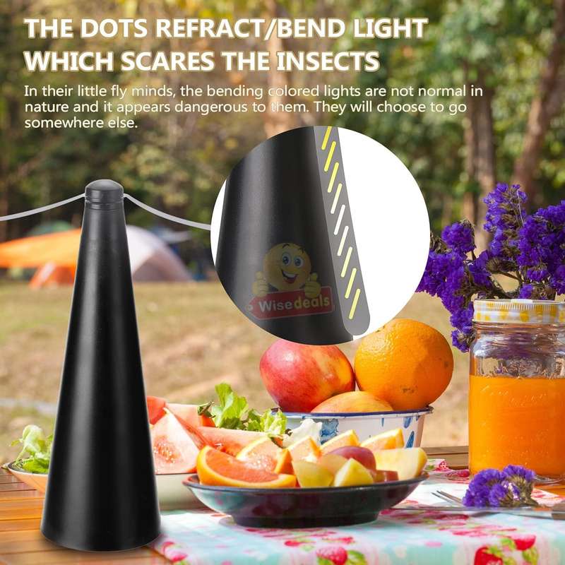 Insect Repeller Fan with 360° Rotation, Silent, Keep Insects away from Food and more - START R1 ONLY