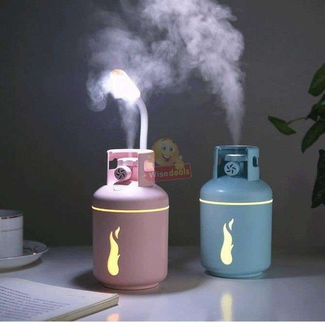 Gas Tank Shape Humidifier Light and Fan