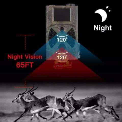 16MP Trial Camera with Remote Control and Accessories