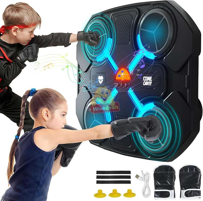 Bluetooth 3 Speed Music Boxing Relaxing Exercise Wall Mounted Speaker