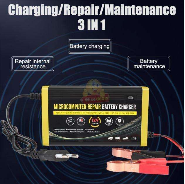 12V 6A Intelligent Battery Charger