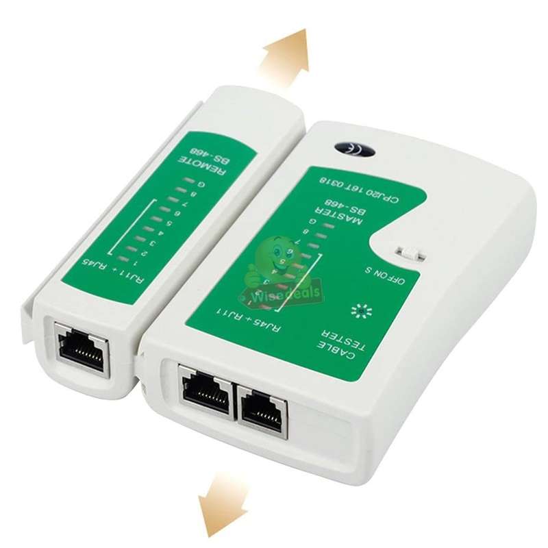 Network Cable Tester with Leather Bag