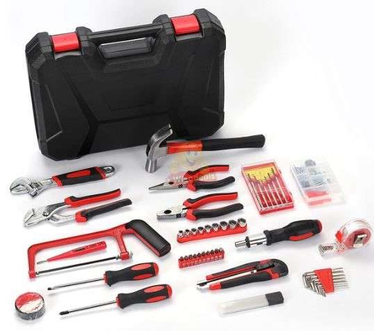 108 Piece Tool Set Accessories in Carry box