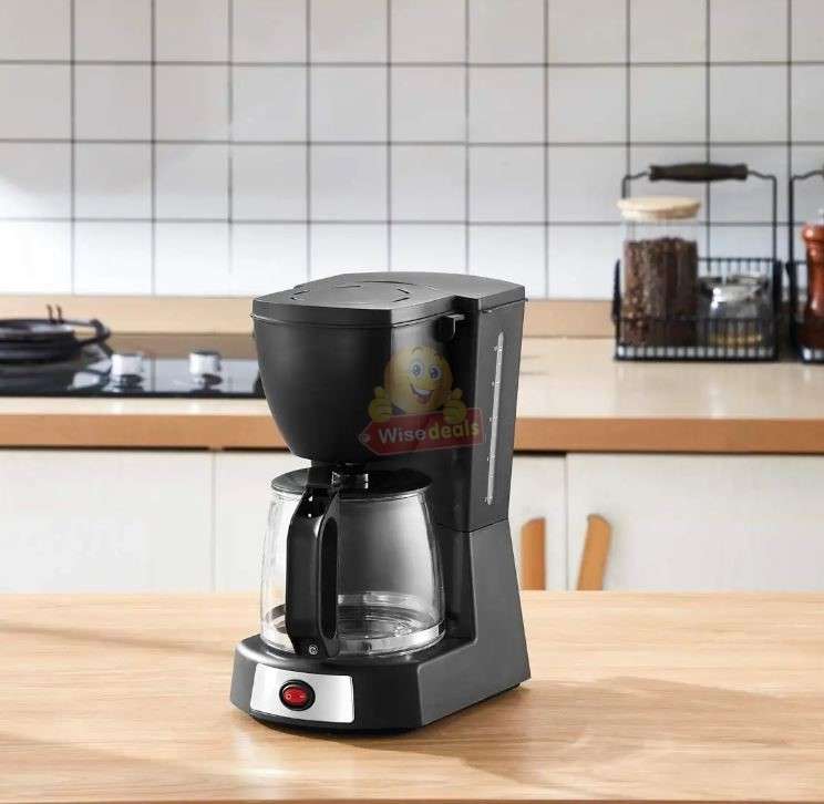 10 Cup Electric Drip Coffee Maker with Water Level Indicator and Auto Shut Off