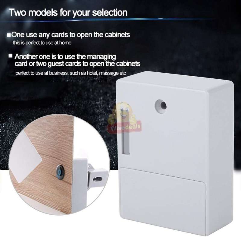 Electronic Cabinet Hidden Smart Locks Security Smart Keyless Without Hole