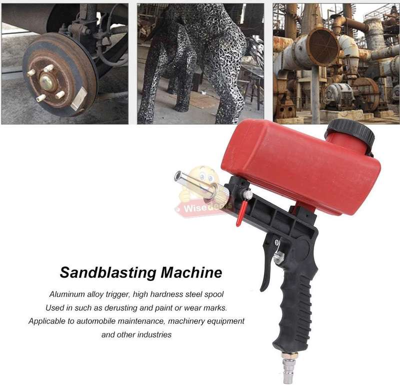 Handheld Easy to Operate Pneumatic Sandblaster Gun