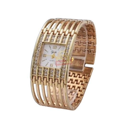 Elegant 2 Piece Ladies Watch and Bracelet Set