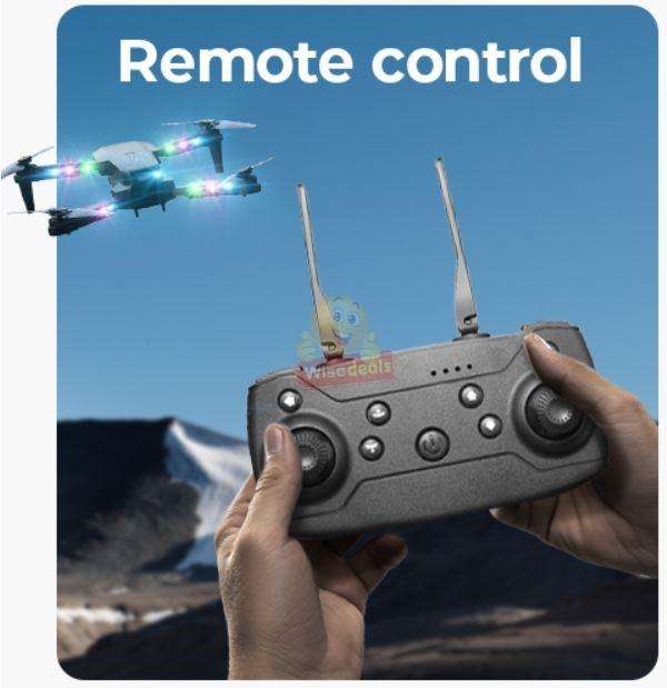 Foldable LED Drone With 1080P HD FPV Camera Remote Control