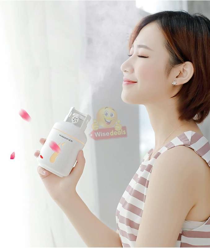 Gas Tank Shape Humidifier Light and Fan