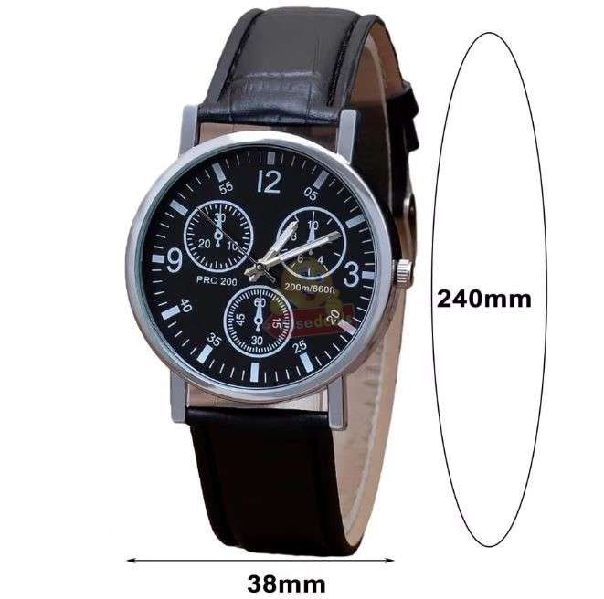 Geneva Mens Quartz Watch and Bracelet Set in Gift Box