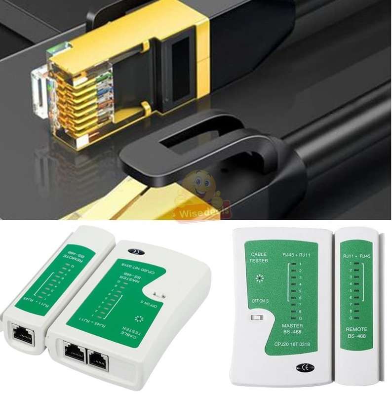 Network Cable Tester with Leather Bag