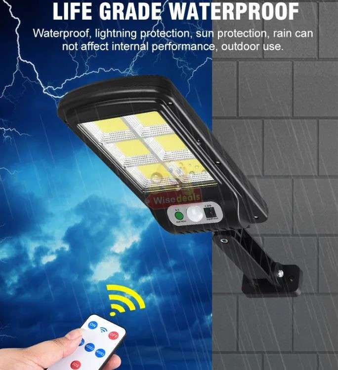 LED SOLAR Wall and Street Light with Remote Control