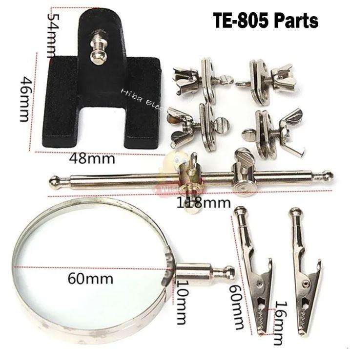 Soldering Magnifying Glass with 3 Handles and Zoom Function