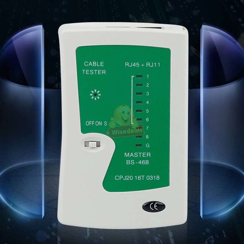 Network Cable Tester with Leather Bag