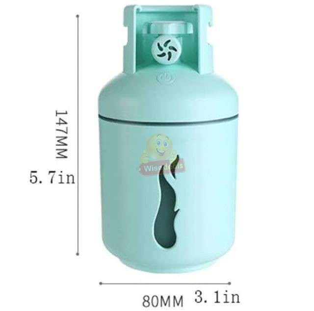 Gas Tank Shape Humidifier Light and Fan