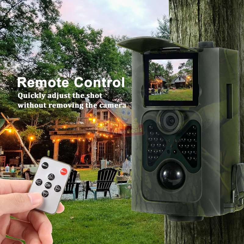 Waterproof Outdoor Trail Hunting Camera Night Vision 24MP 1080P