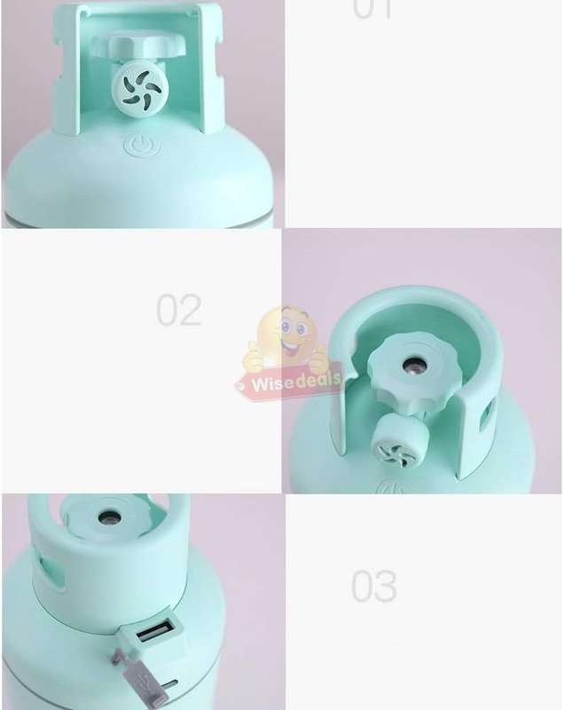 Gas Tank Shape Humidifier Light and Fan