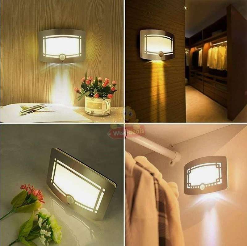 Motion Sensor LED Wall Sconce Light