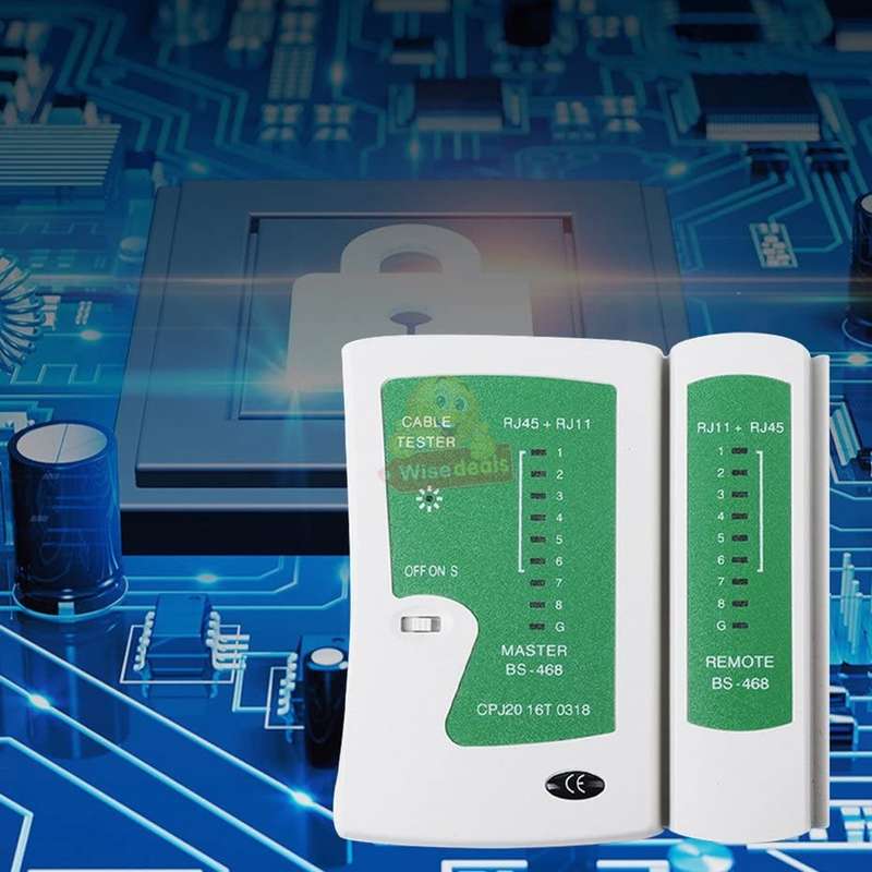 Network Cable Tester with Leather Bag