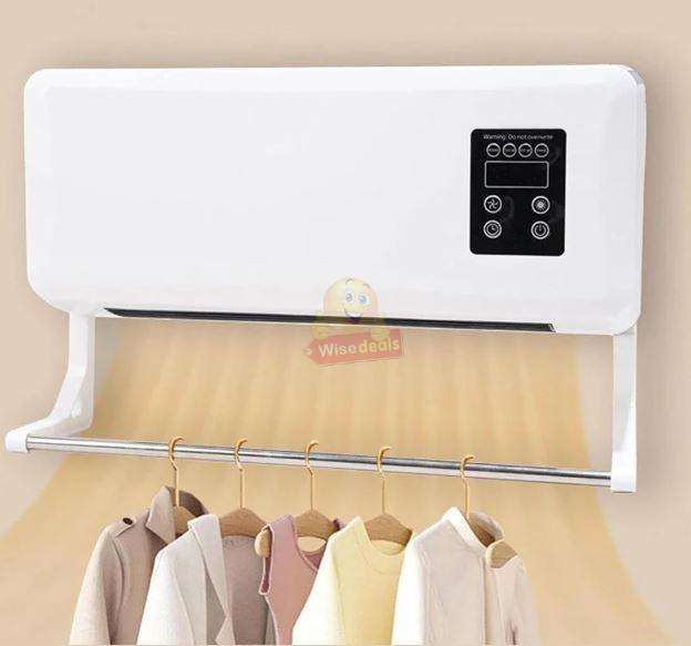 Hot and Cold Air Conditioner Unit Wall-mounted Electric Heater and Remote