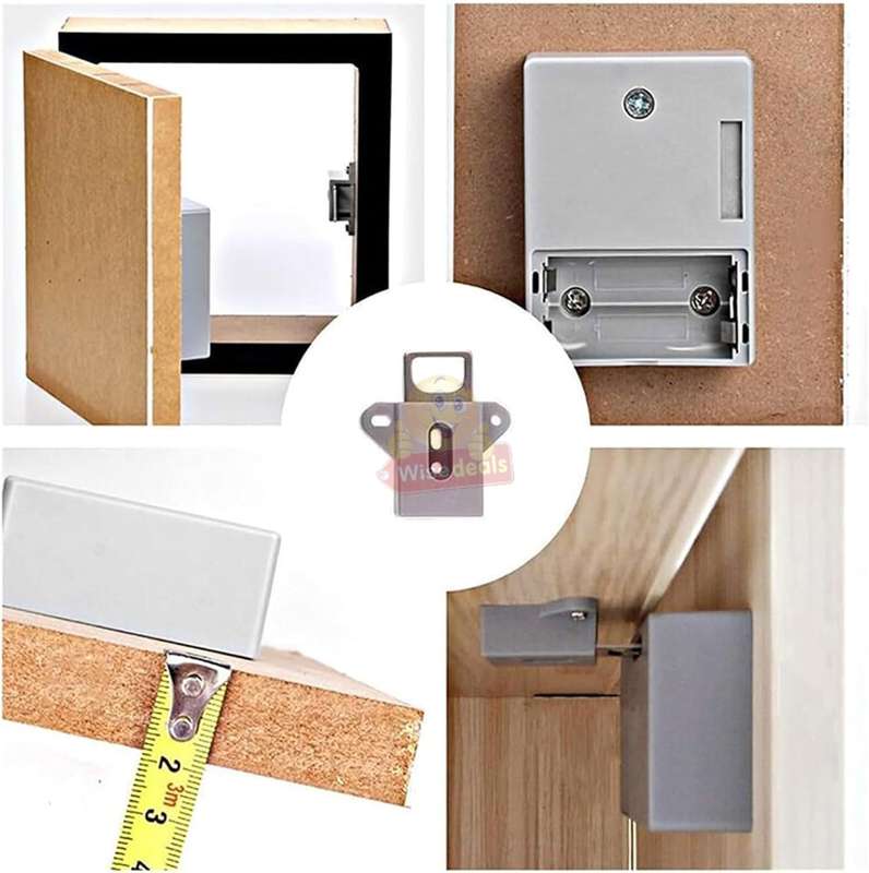 Electronic Cabinet Hidden Smart Locks Security Smart Keyless Without Hole