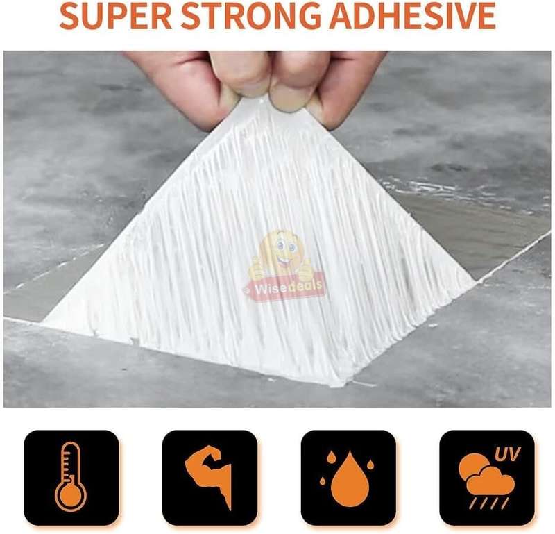 Super Strong Waterproof and Heat-Resistant Sealant Tape Covered with Aluminium Foil