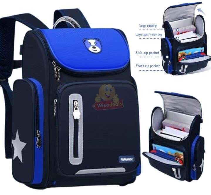 Lightweight Backpack with Safety Warning Reflective Strips in different colours