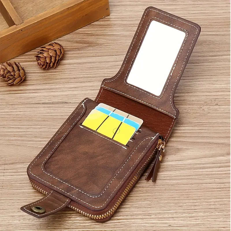 Coffee color - Men's Leather Wallet, High quality