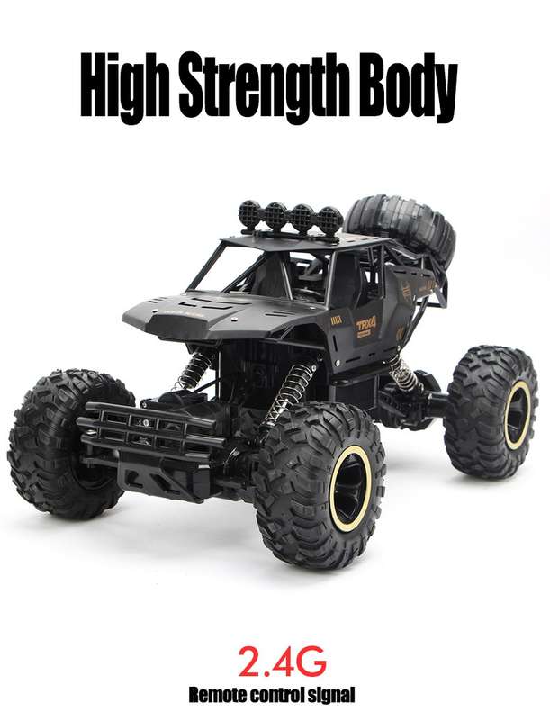 1:8 Huge! RC Bigfoot Off-Road Tracer, 4WD, Rubber Tires, 2.4Ghz Radio, Perfect CHRISTMAS GIFT!