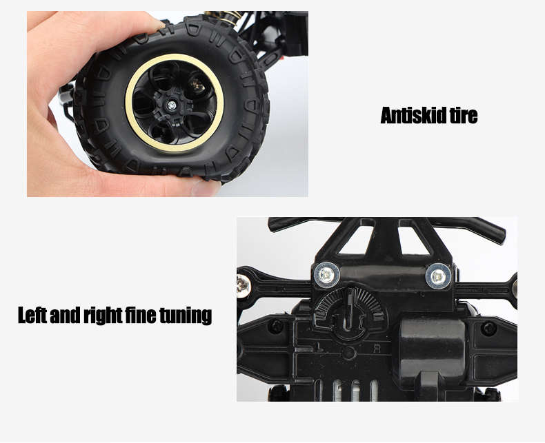 1:8 Huge! RC Bigfoot Off-Road Tracer, 4WD, Rubber Tires, 2.4Ghz Radio, Perfect CHRISTMAS GIFT!