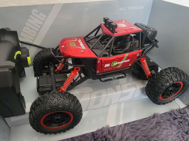 Brand New! 2.4Ghz Remote Control Car, Offroad All-Terrain, VERY FAST! Big Rubber Tires, Red Color