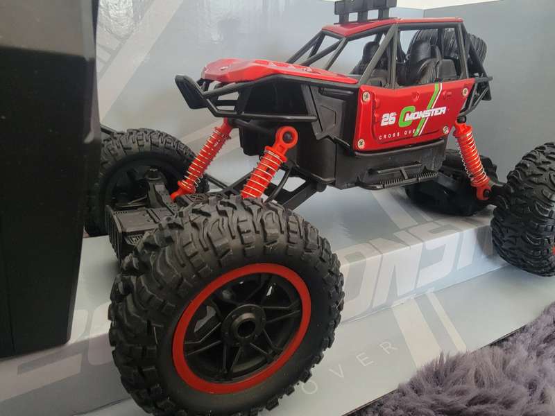 Brand New! 2.4Ghz Remote Control Car, Offroad All-Terrain, VERY FAST! Big Rubber Tires, Red Color