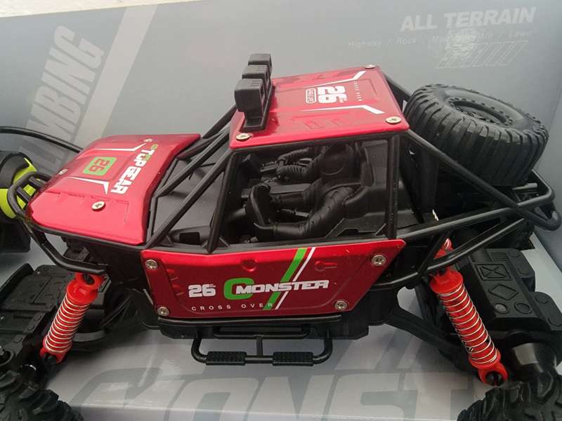 Brand New! 2.4Ghz Remote Control Car, Offroad All-Terrain, VERY FAST! Big Rubber Tires, Red Color