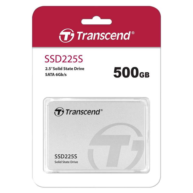 Brand New! Transcend 500Gb SSD - 2.5" for Laptop or Desktop Computer - 5x Faster than a HDD