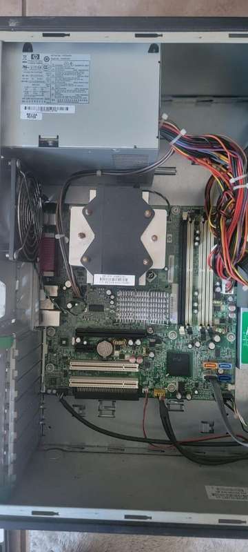 HP Compaq DC7700P Core 2 Duo Desktop Pc, NO RAM, NO HDD