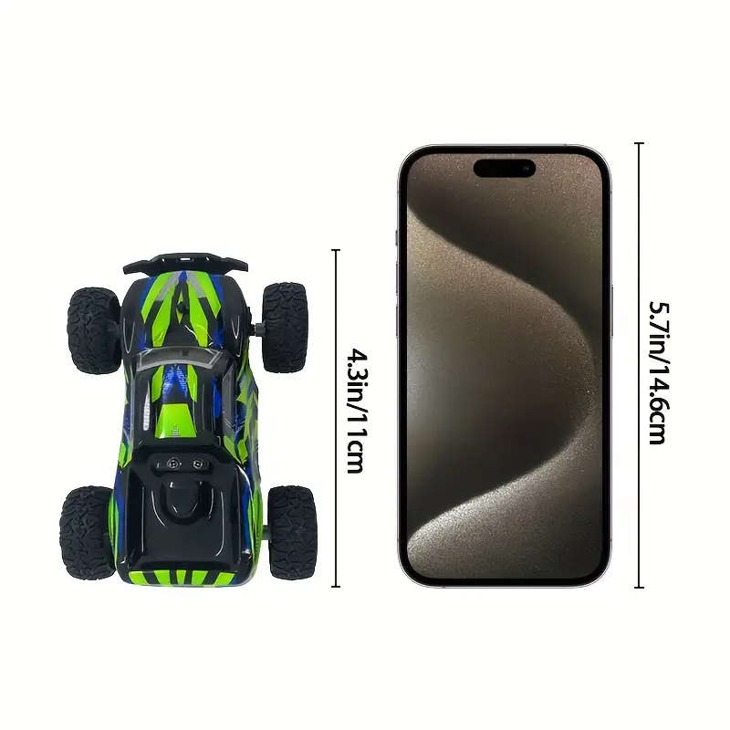1:32 RC Car, Top Speed 20km/h, 2.4Ghz High-speed All-terrain Off-road