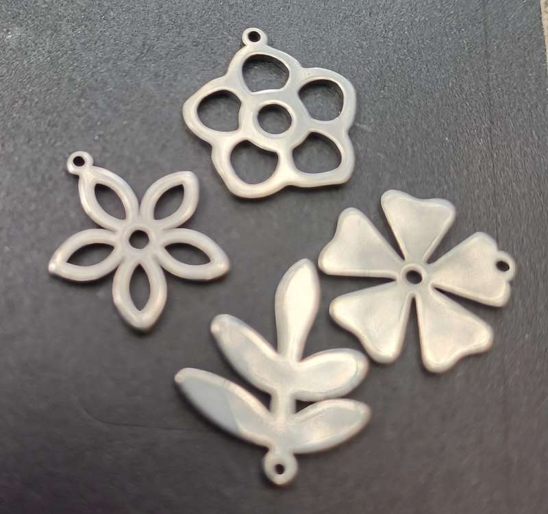 Stainless steel charms