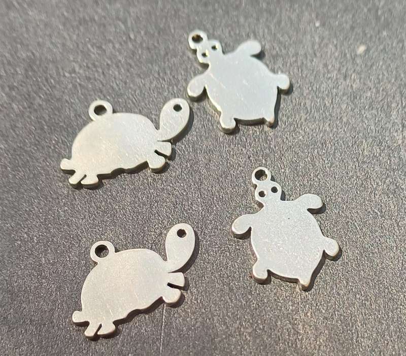 Stainless steel charms