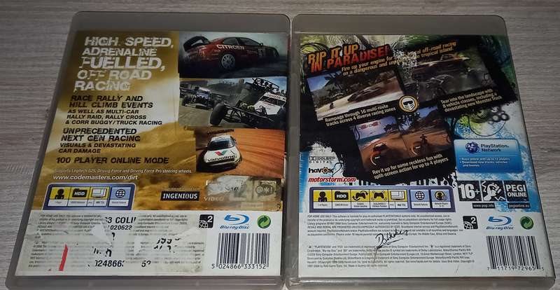 2xPS3 Games - PS2